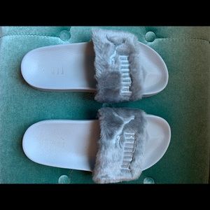 Rihanna Puma Furry Slides